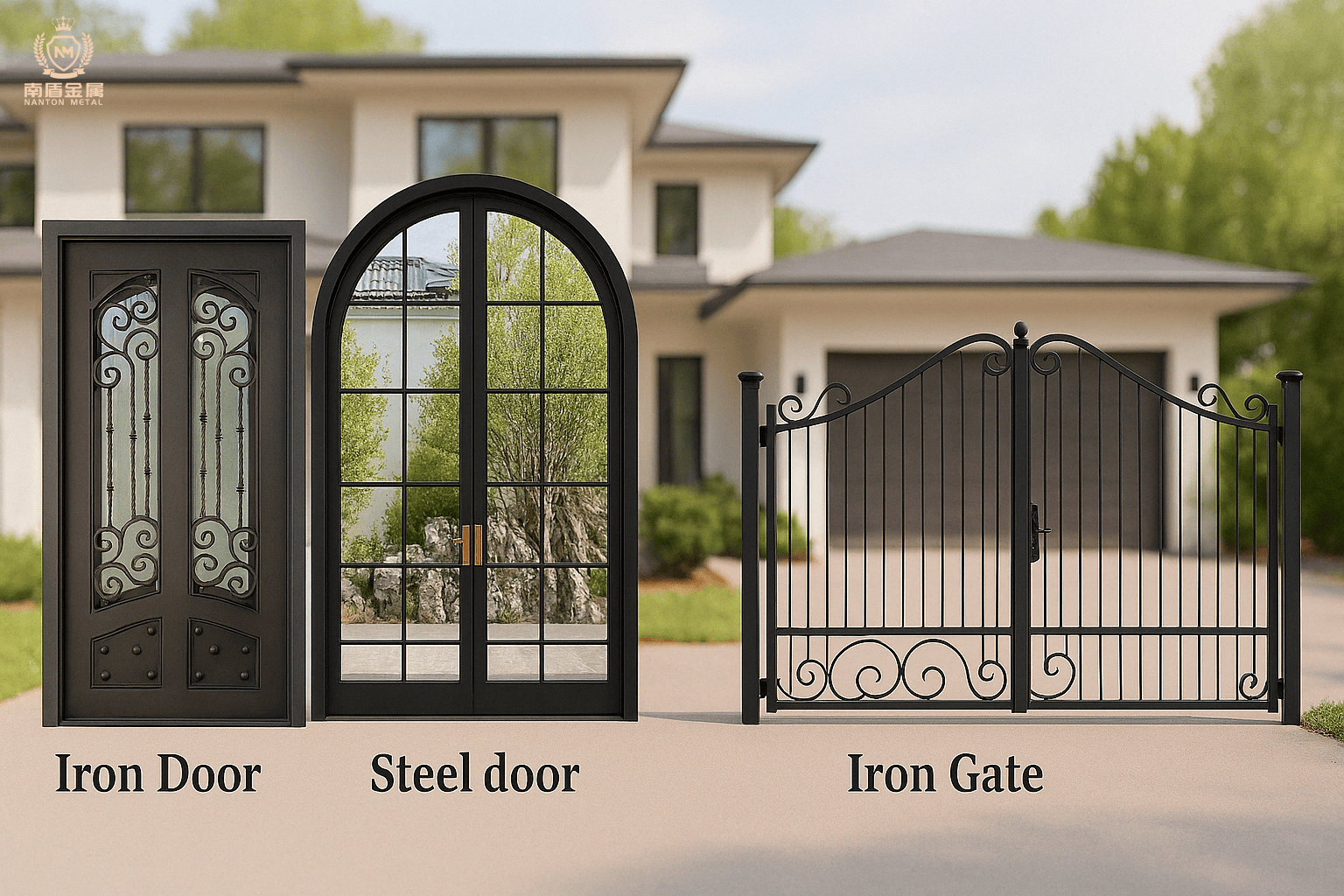 Wrought Iron Door