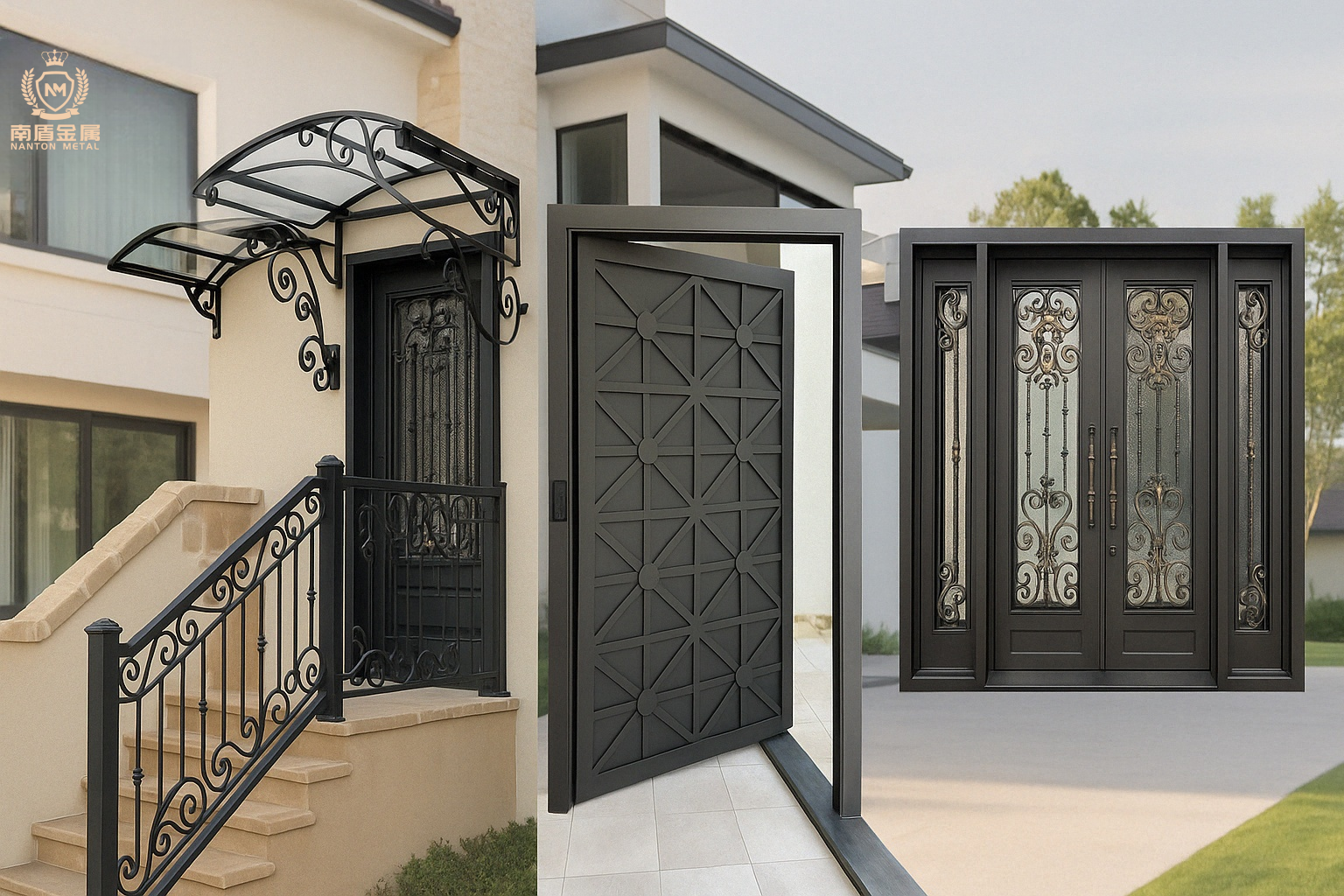 Wrought Iron Door